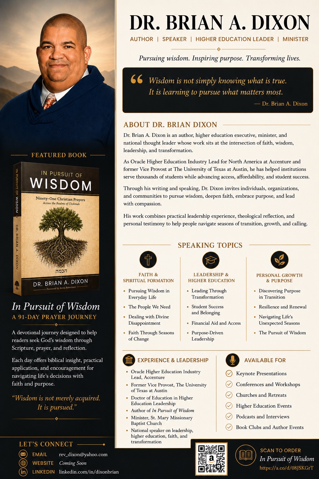Rev. Dr. Brian A. Dixon